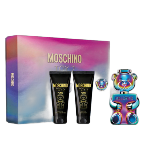 SET MOSCHINO PEARL SET 4 PIEZA