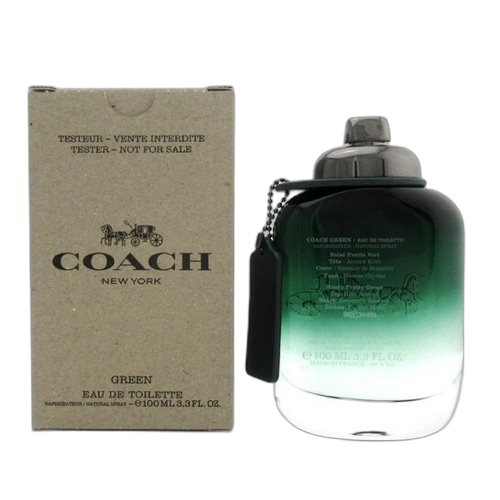 TESTER COACH GREEN TOILETTE