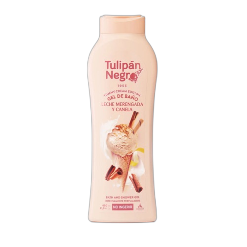 TULIPÁN NEGRO LECHE MERENGADA Y CANELA